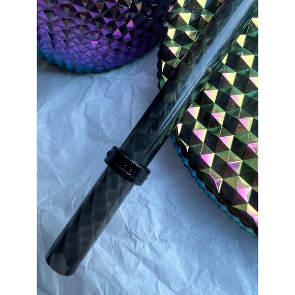 Bundle Fall 2023 Starbucks Oil Slick Rainbow Studded Cold Cup 24oz & 16oz - Picture 6 of 9